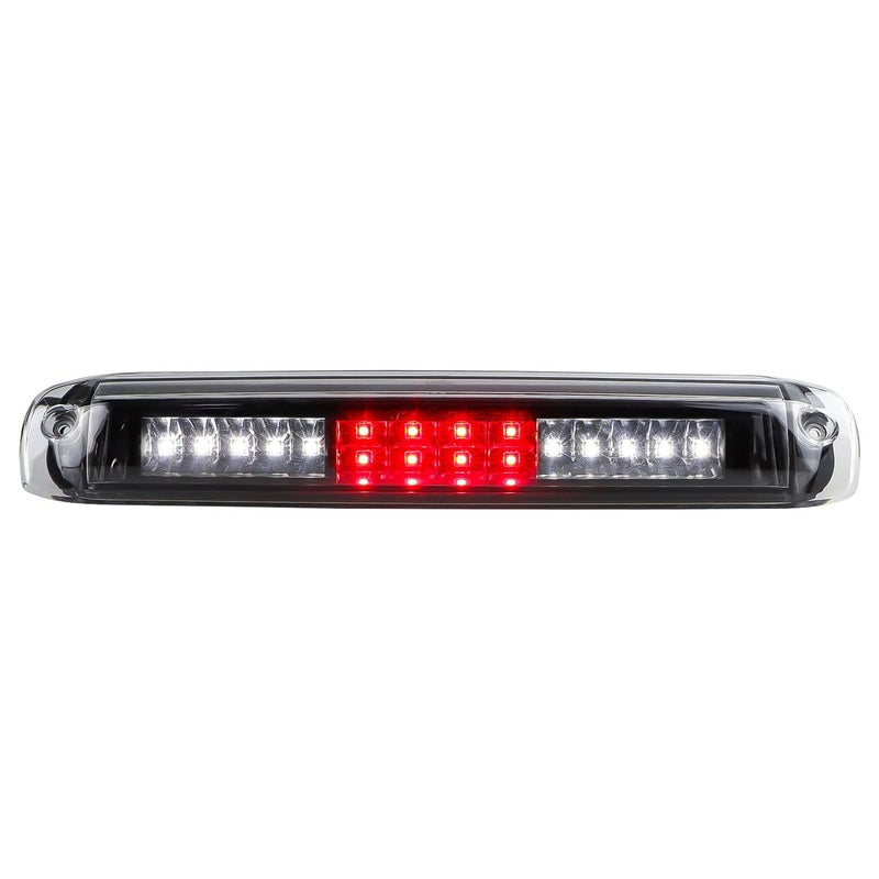 Bomusou LED 3rd Brake Light Rear Tail Brake Light High Mount Stop Light Cargo Lamp Fit for Chevy Silverado GMC Sierra 1999-2006 (Black Housing Clear Lens) - Image 1